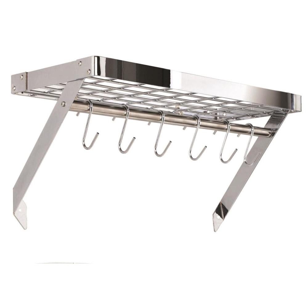 Suporte de parede retangular Hahn (cromada)