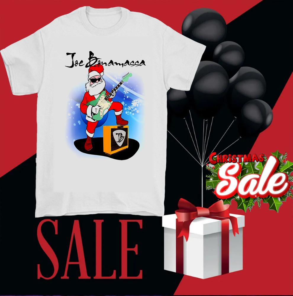 Joe Bonamassa Short Sleeve Merry Christmas T Shirt For Fan S-5XL Men Unisex T-Shirt