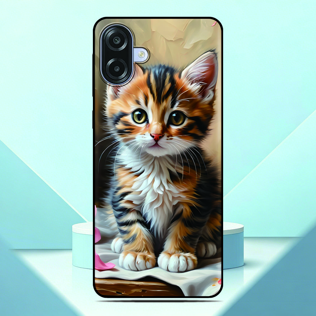 Lovely Kitten Anime Phone Case For OPPO A6T A6x A6 A5 Pro A5x A3 A3X A17 A17K 4G A78 A58 A54 A76 A57 A57s A2x Custom Photo Cover
