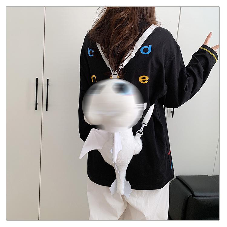 Zaino Peluche e Borsa a Tracolla Toothless - Come Allenare un Drago - Regalo Genitore-Figlio