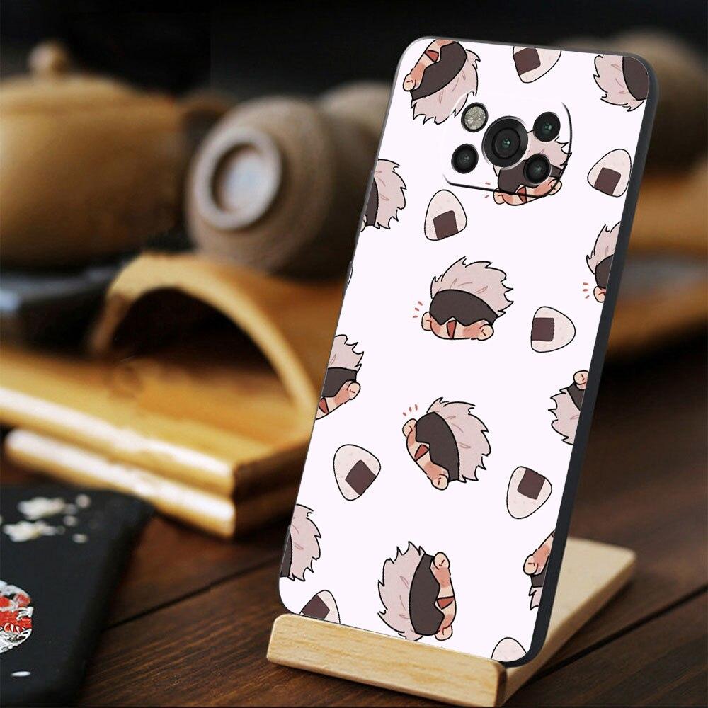 Phone Coque For Xiaomi POCO M4 Pro 5G M3 F3 10T X3 NFC 11T F4 GT MI 11 Lite X4 9T Anime Jujutsu Kaisen Fashion Full