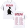 2026 Neues Sommer Bruno Mars The RoUnisextic Tour T-Shirt für Unisex HipHop Streetwear Oversized Tops Baumwoll-T-Shirt