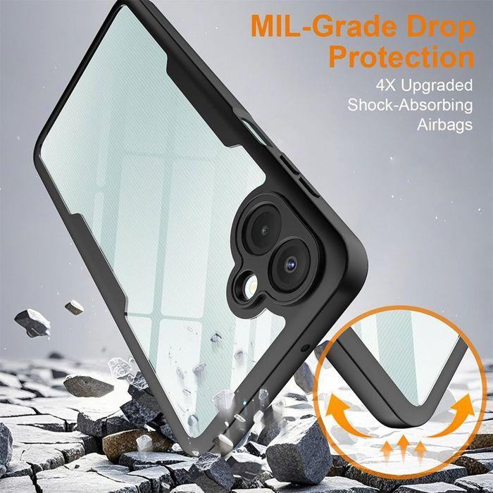 Coque de Protection - BOOLING - pour Samsung Galaxy A07 - Intégrale 360° - Antichoc - Noir