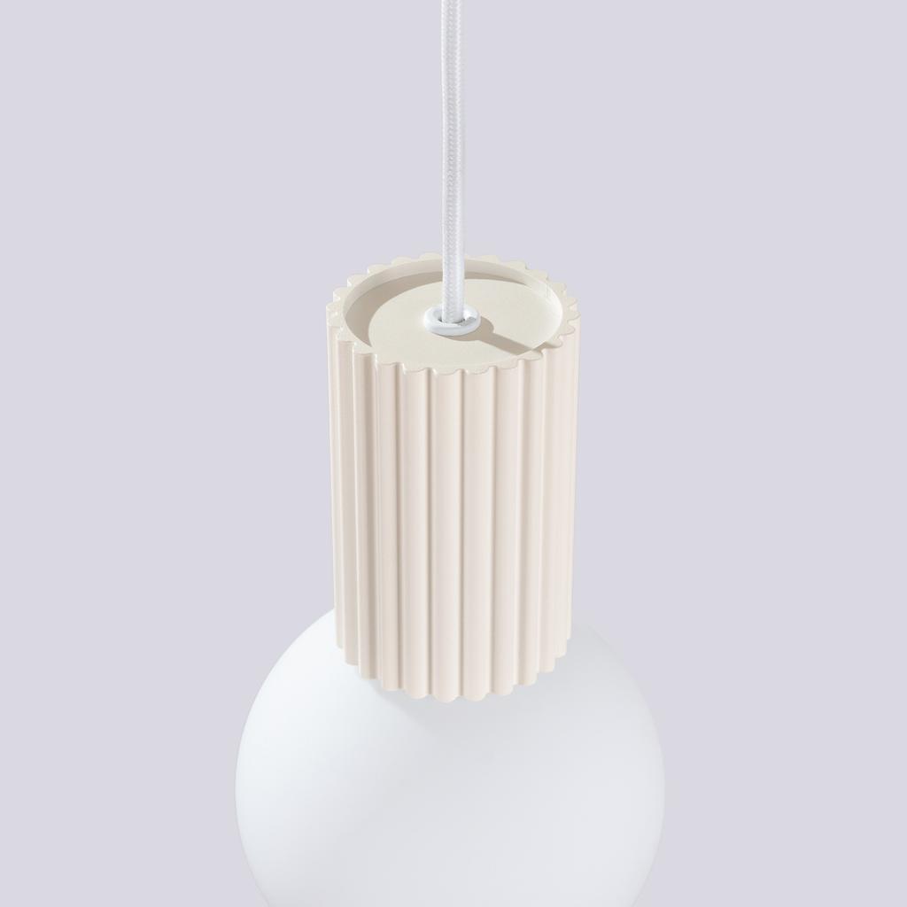 Lampa Wisząca Halo 1 G9 Beżowy Alu Sollux Sl.1719