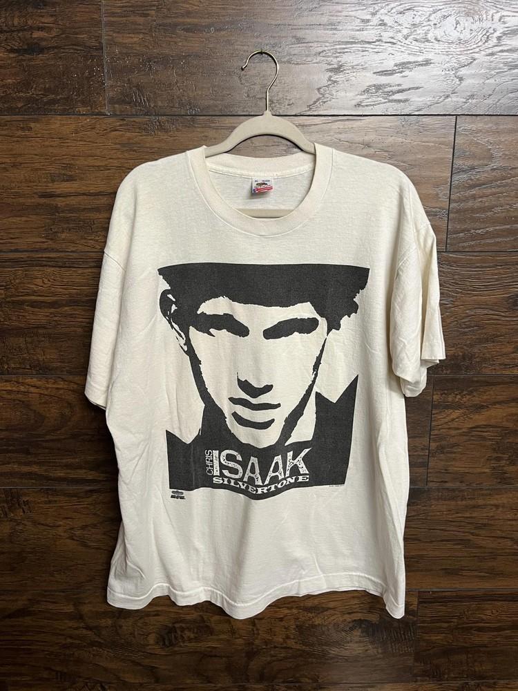 VTG Chris Isaak T-shirt Silvertone Album Tee 1991 - XL Unisex T-Shirt XXXXL