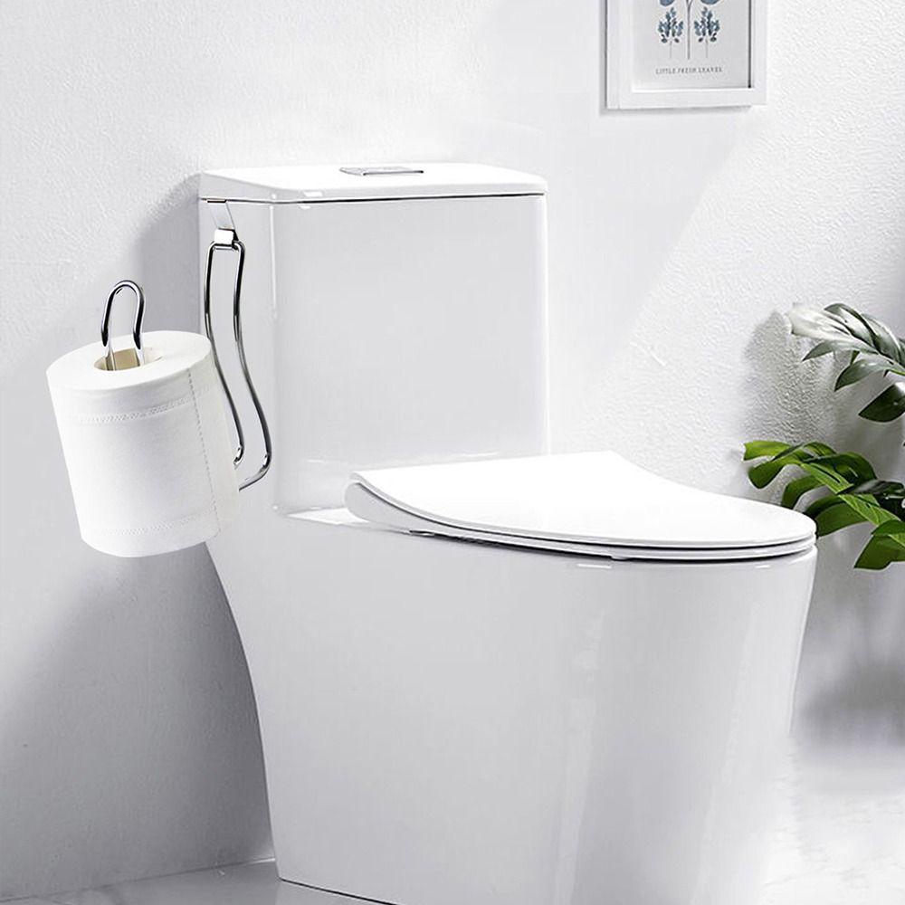 No Punching Tissue Towel Roll Dispenser Stainless Steel Kitchen Towel Rack Bathroom