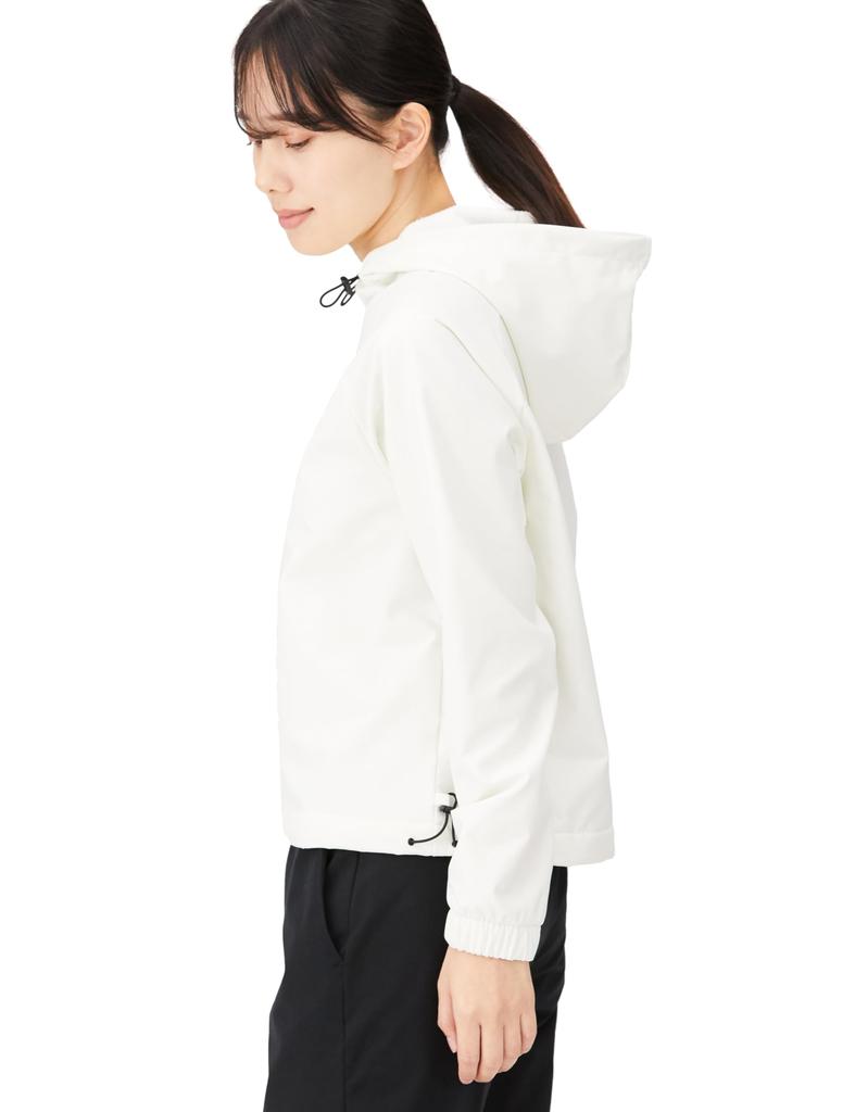 Adidas City Escape Hoodie with Bungee Cord, KLV02, Women's, Off-White (IS3012), Size J/M