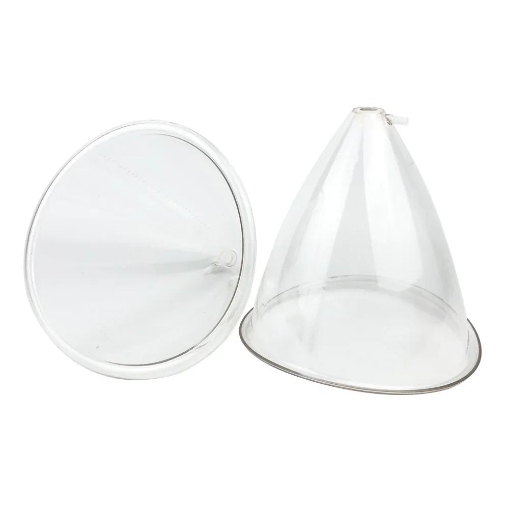 Vacuum Breast Lifting Cups Kit 5 pairs Big Size Vacuum Nozzle Back Arm Body Massage Cupping Tool Hip Lift Up Device Replacement