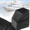 Black Boat Cover Plastic Boat Cover Yachting Center Console Cover Pad Dust Cover Boat Supplies-A99D