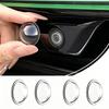 New 2PCS Universal Car Camera Lens Protector Anti Scratch Waterproof Car Rear View Backup Camera Cover for Car Accessorie