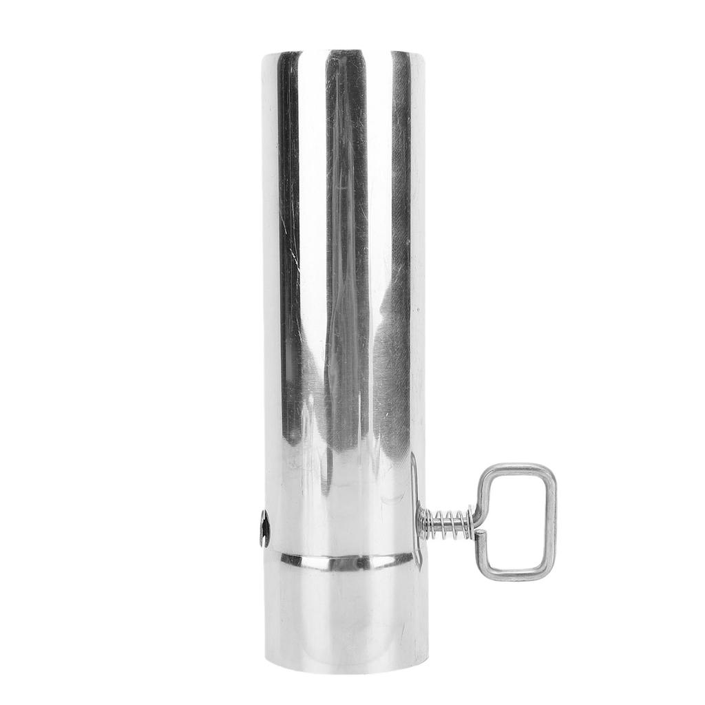 Stove Pipe with Damper 304 Stainless Steel Thickened Chimney Pipe for Vent Exhaust Fume Extraction