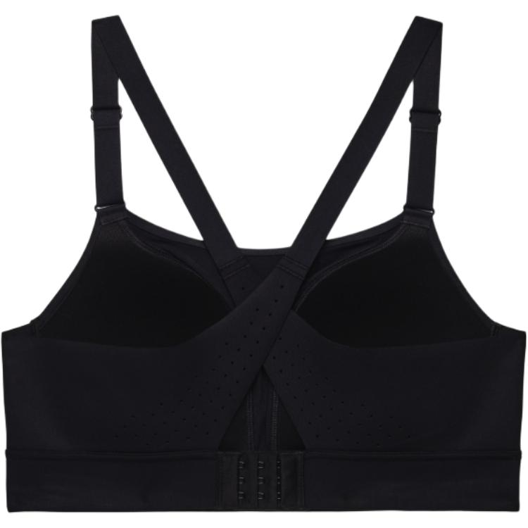 Under Armour Rush Casual Breathable High-Intensity Sports Bra Women underwear Black 1363485-001