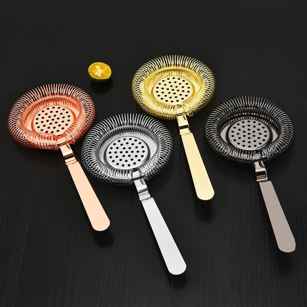 Detachable Bar Strainer Anti-slip Wine Filter Bar Tools Cocktail Strainer  Restaurant