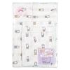 Isamu Shokai Made In Gauze Bath Polar Bear Land Sensitive Cotton Bath Towel 100% Cotton, Japan, 6-piece Set, Pattern, Baby, Bath/skin Care,