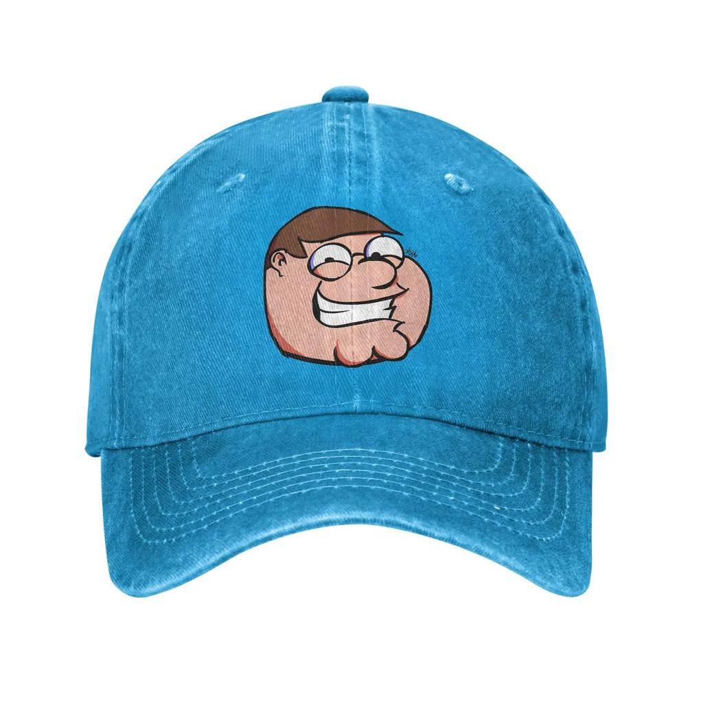 aFamilies Cartoon Alcoholic Dog Men Women Baseball Cap Distressed Denim Washed Hats Cap Vintage Activities Gift Snapback Cap