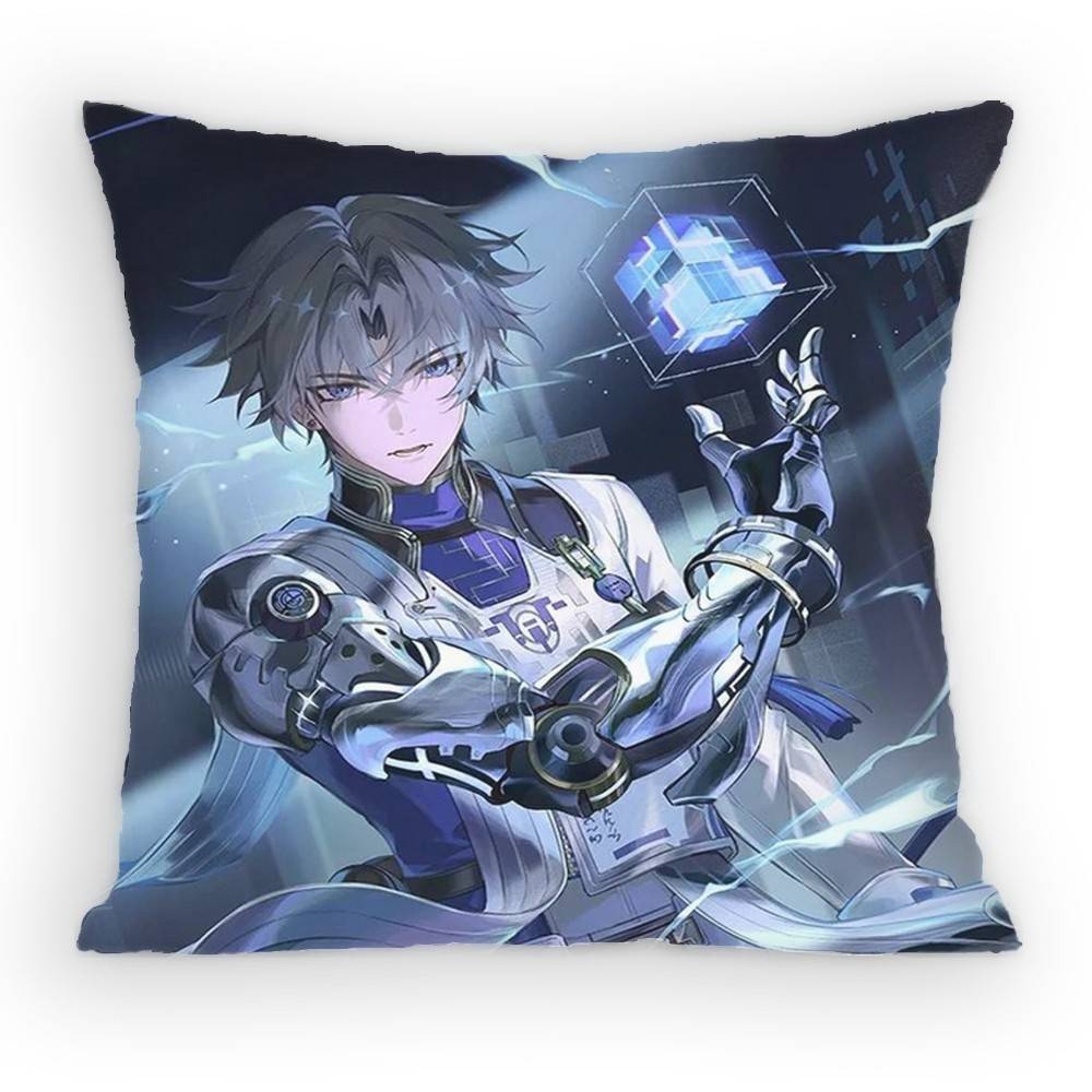 Open world Game Wuthering Waves Xiangli Yao Pillow Case Sofa Living Room for Bedroom car Cushion Square Cushion Nap Time