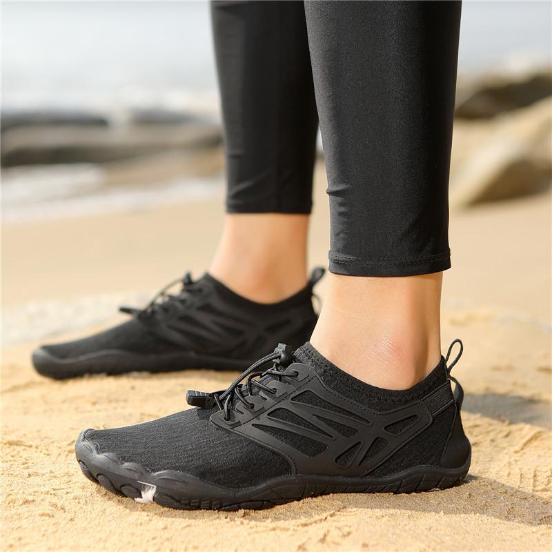 Wassersportschuhe Schnelltrocknende Aqua-Schuhe zum Schwimmen Surfen Herren Damen Barfuß Strandwatschuhe Leichte Atmungsaktive Watschuhe
