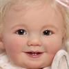50CM Smiling Reborn Doll: Realistic Vinyl Baby Companion