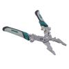 16 in 1 Foldable Wire Stripper Multifunctional Wire Stripping Plier Cable Cutter Crimper Tool for