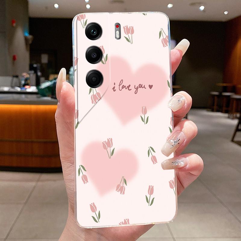 Phone Case For Tecno Camon 40 Pro Casing CM5 CM6 CM7 Clear Luxury Butterfly Flower Soft TPU Cover For Camon 40 40Pro 4G 5G Case