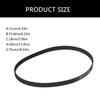 GT2 Closed Looping Timing Belt Rubber 2GT 6mm 3D Printers Parts 110mm/158mm/180mm/300mm/752mm Synchronous Belts Part