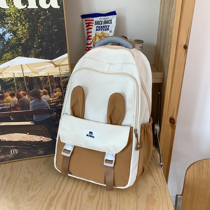 Niedlicher Rucksack für Damen, große Kapazität, Rucksack für Schüler, Schulranzen