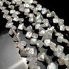1String, White Baroque Artificial Pearl Beading, Vintage Style Handmade Irregular Square Loose Spacer Beads for DIY Jewelry Making DIY Crafts 36cm
