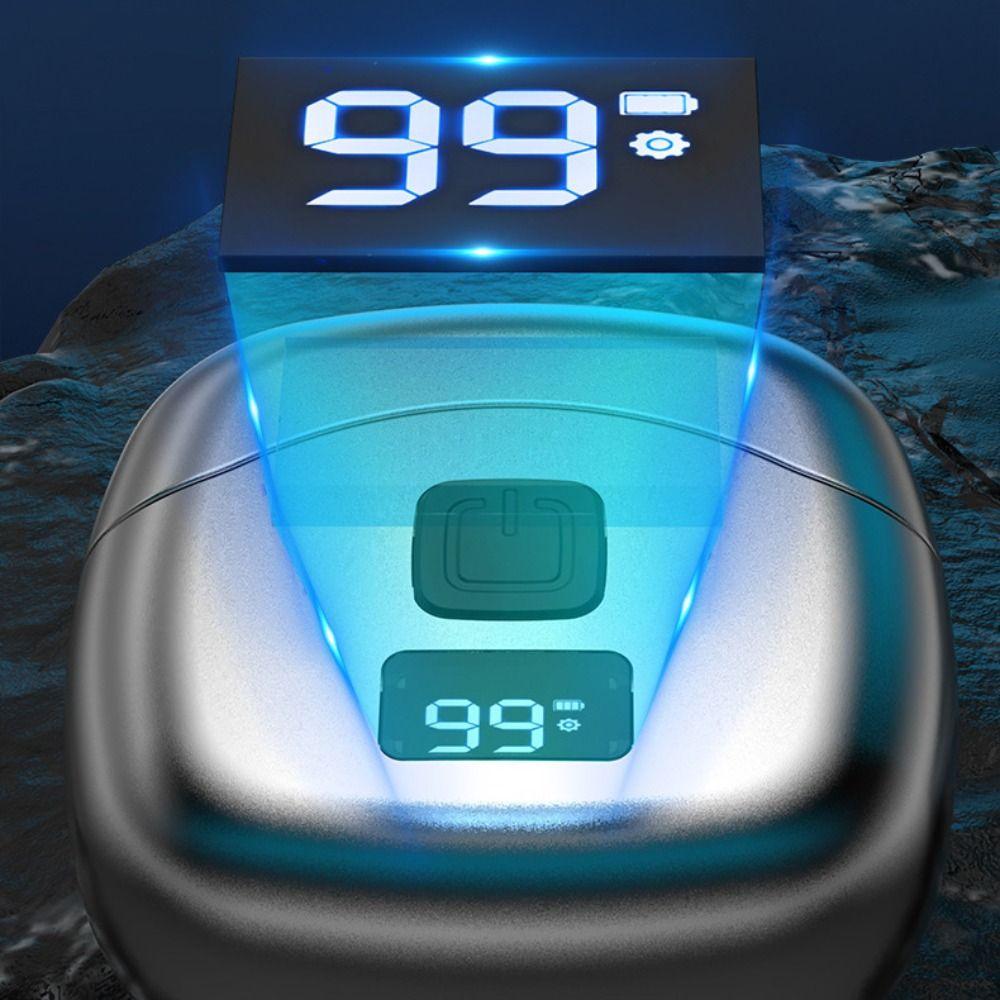 Digital Display Electric Shaver Double-headed Beard Hair Trimmer Travel Pocket Razor  Household