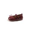 Small leather shoes 2025 spring and autumn new children's baby toddler Mary Jane girls Korean version shallow mouth princess shoes single shoes