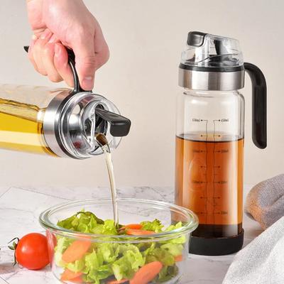 Cooking Condiment Bottle Glass Storage Bottle Dispenser Sauce Bottle Perfume Glass Oil Spray Vinegar Creative Kitchen Tools