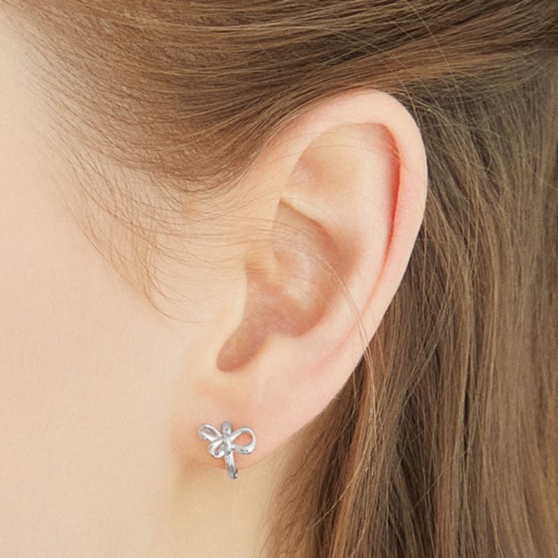 

J.ESTINA Rachel One-Touch Earrings (JJLJE04BS361SW000) single type