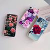 MH131 Roses Flower Case for Motorola E7 G6 G7 G8 G9 Plus Power Play G10 G20 G04 E30 E40 E22 E20 E13 E15 G22 G23 G05 G75 G35 G55