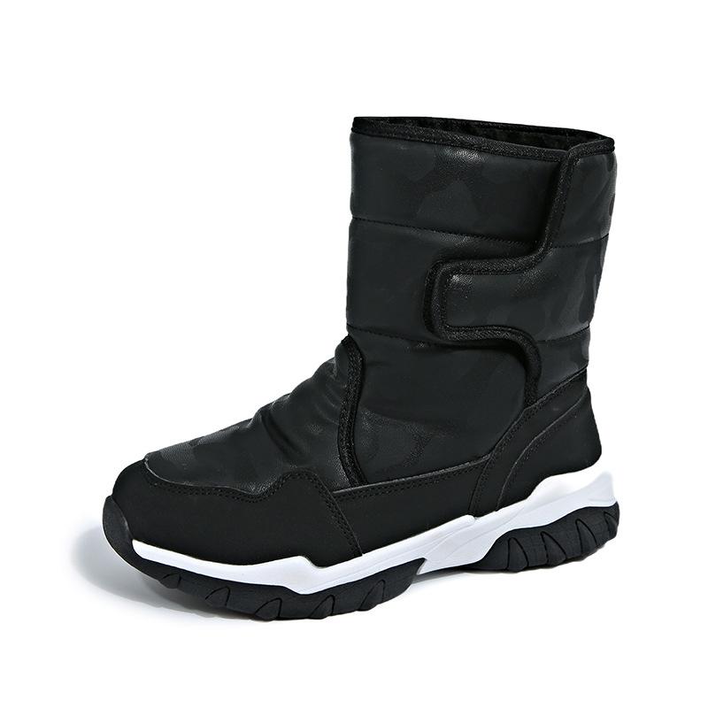 

Женские зимние ботинки для снега, теплые ботинки для ходьбы с подкладкой из искусственного меха, для походов, обувь для активного отдыха, водонепроницаемые, удобные, нескользящие, ботинки до середины голени для женщин 35