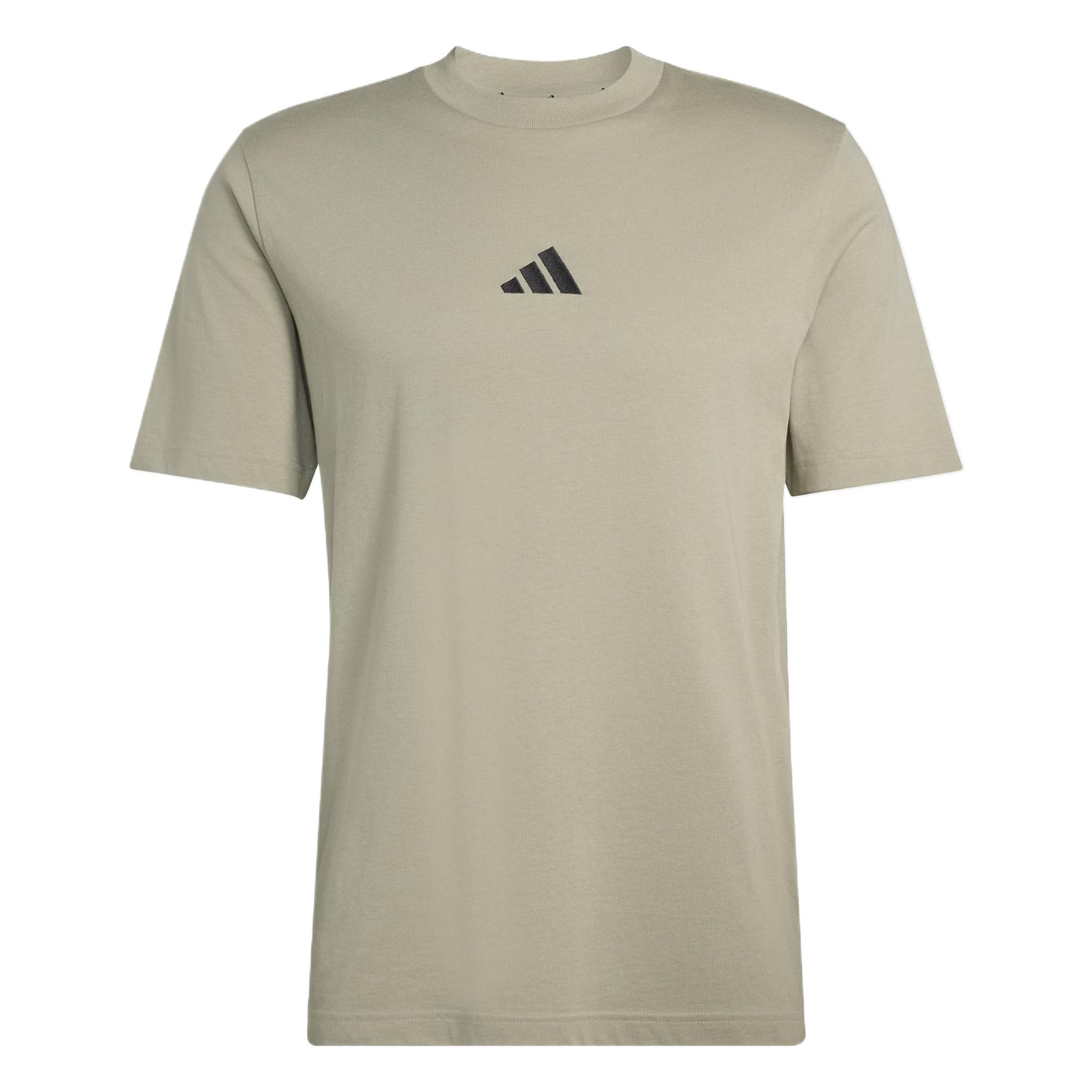 Мужская футболка Adidas Single Jersey с вышивкой, удобной посадки, пуловер KC0905 S