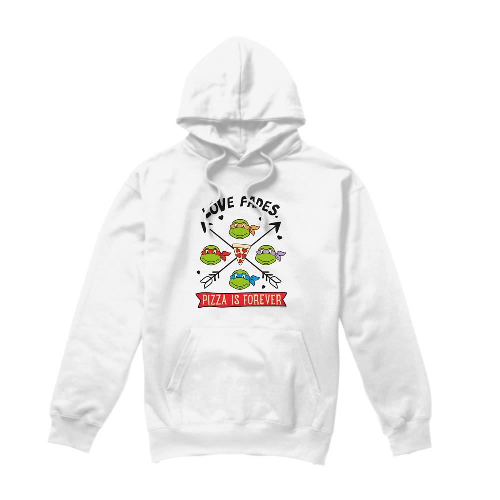 Teenage Mutant Ninja Turtles Mens Pizza Is Forever Hoodie