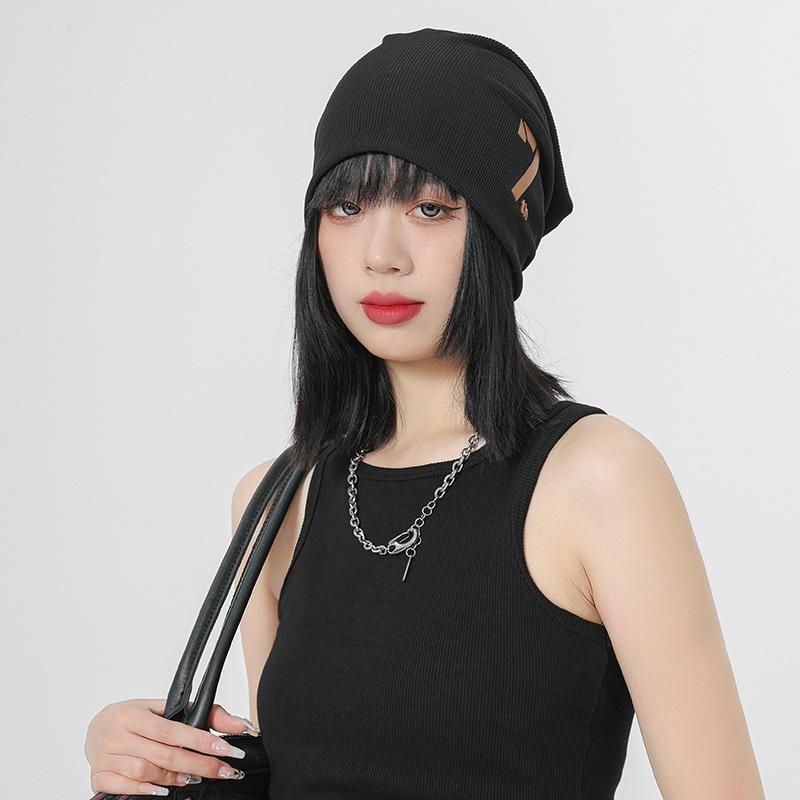 Summer Baotou Pile Hat Men's and Women's Spring and Autumn Face Small Thin Versatile Confinement Hat Hip Hop Cold Hat