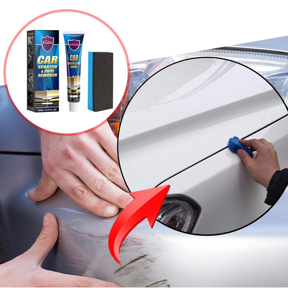 15/60ml Car Paint Protection Polishing Auto Polishing Kit with Sponges Car Scratch Repair Paste Car Polish Scratch Remover