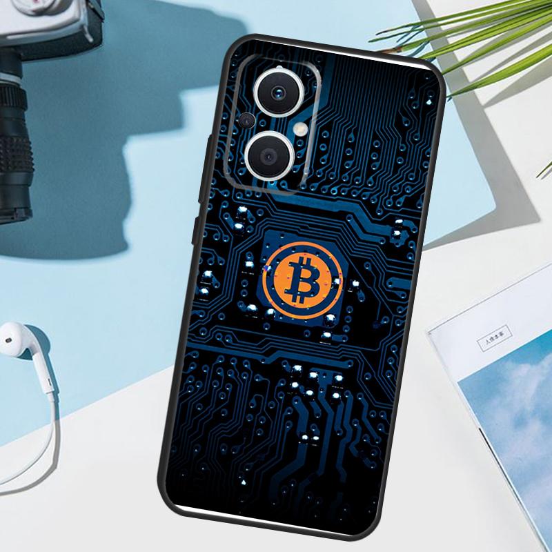 

Bitcoin Coins Funny Cover For OPPO Reno 11 12 13 14 Pro 11F 12F 13F 14F 7 8 Lite OPPO Find X5 X6 X8 X9 Pro Case OPPO Reno7 4G