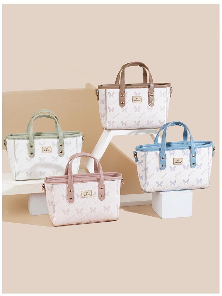 Baellerry Damska Wysokiej Klasy Torebka Tote Koszyk na Warzywa w Stylu Koreańskim Crossbody