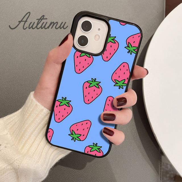Husa de telefon Strawberry Fields Forever pentru iPhone 11 12 13 14 Pro Max mini XR XS SE 2020 6S 7 8 Plus Husa Samsung Galaxy S21 S22