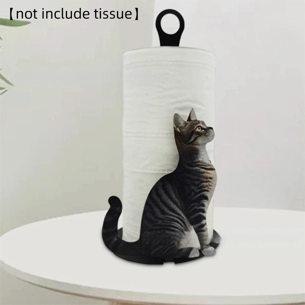 Rabbit Roll Paper Towel Holder Fruits Tissue Storage Rack Vertical Napkins Rack  Countertop