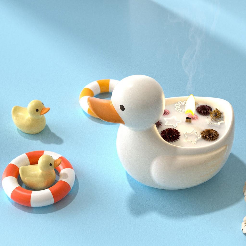 Creative Duck Shape Silicone Mold For Resin Crafts Jewelry Making And Succulent Planter Design