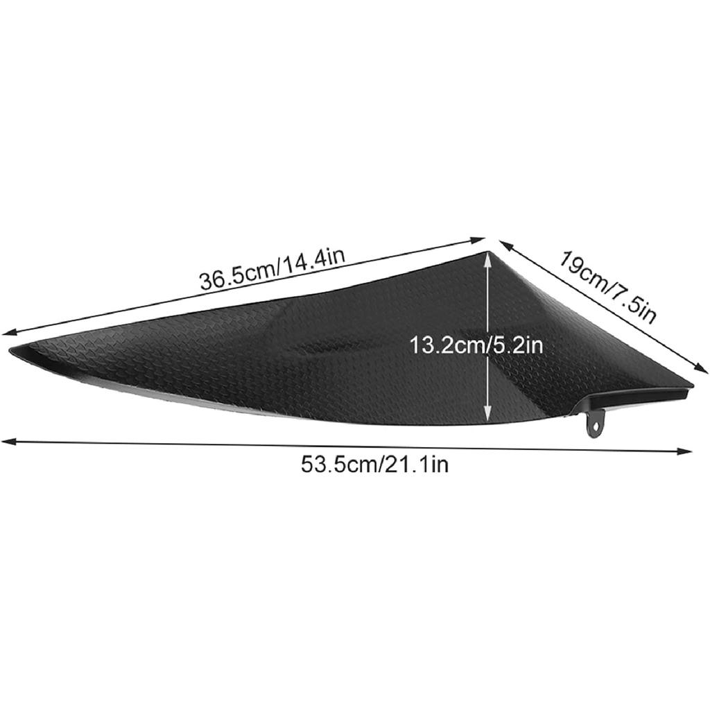 Tank Side Panel Cover, Gas Tank Side Trim Insert Cover Panel, Motorcycle Accessories Guard Cover for Yamaha YZF-R6 2006-2007