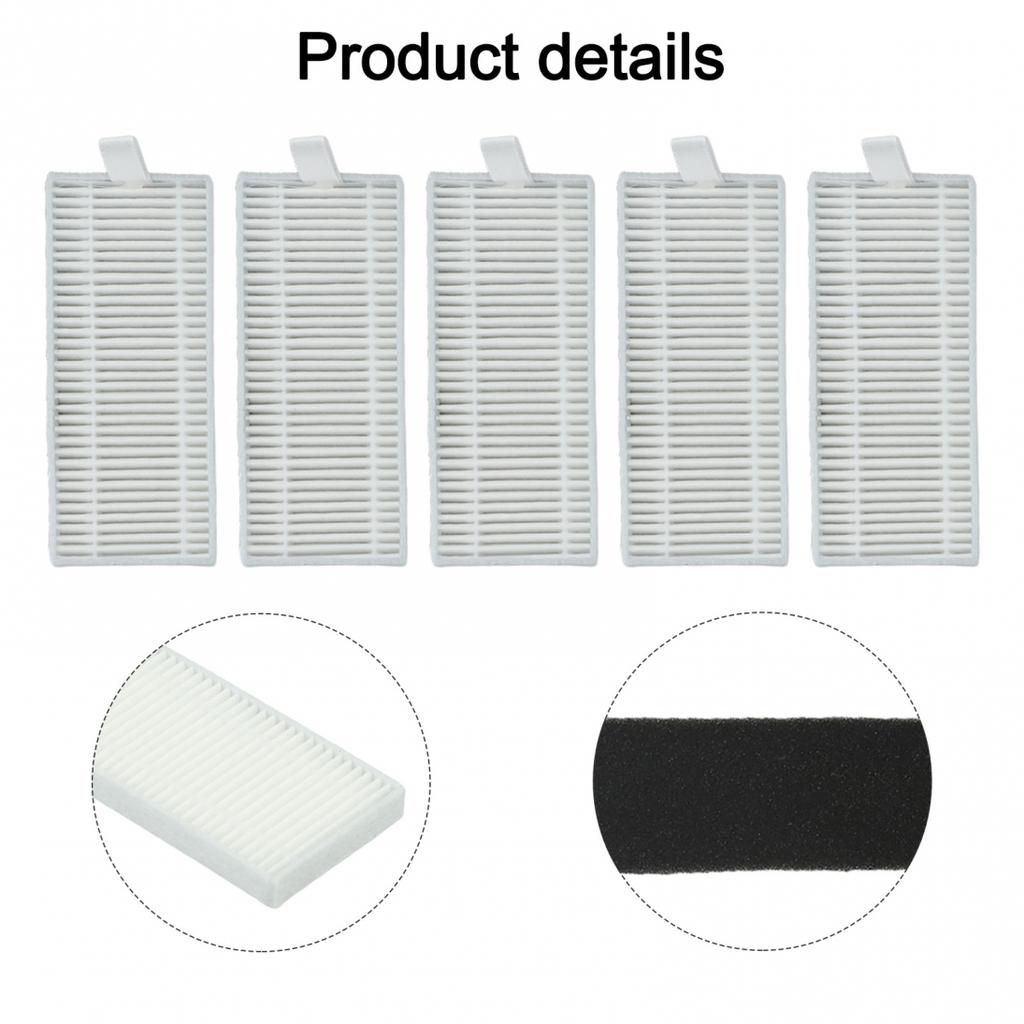 5 Pack Replacement For Hepa Filters for For MEDION X20 SW+ Vacuum Cleaner