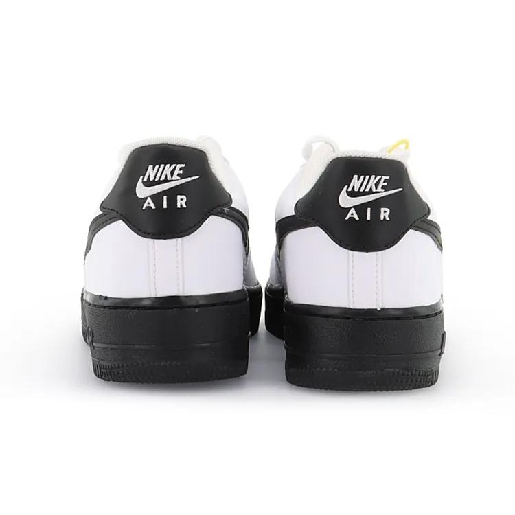 Nike Air Force 1 Grade School 'White Black' (Unisex) White / Black Kids' Skateboarding Shoes CV7663 101