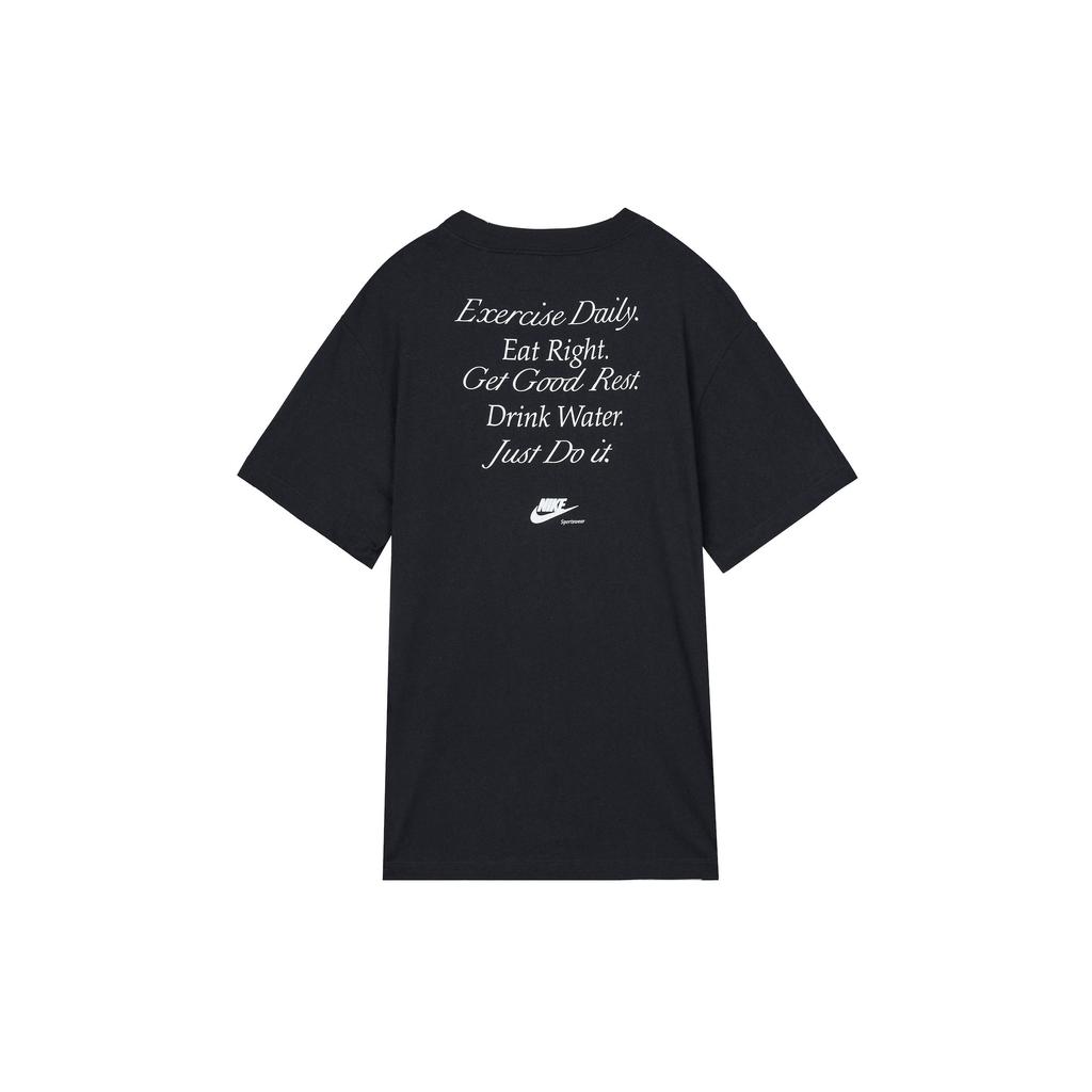 New Nike Sportswear Women's Boyfriend T shirt Black DR9025-010