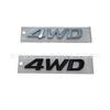 Mqcyf7 Suitable for Car Modification 4WD English Letter Trunk Displacement Logo 4WD Fender Decoration Label Car Sticker Emblem