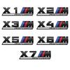 For BMW M3 M4 F07 F34 F30 F20 F10 E60 E46 E53 G01 G02 G05 3D Car Decorative accessories M Badge Emblem Decoration Accessories ut2