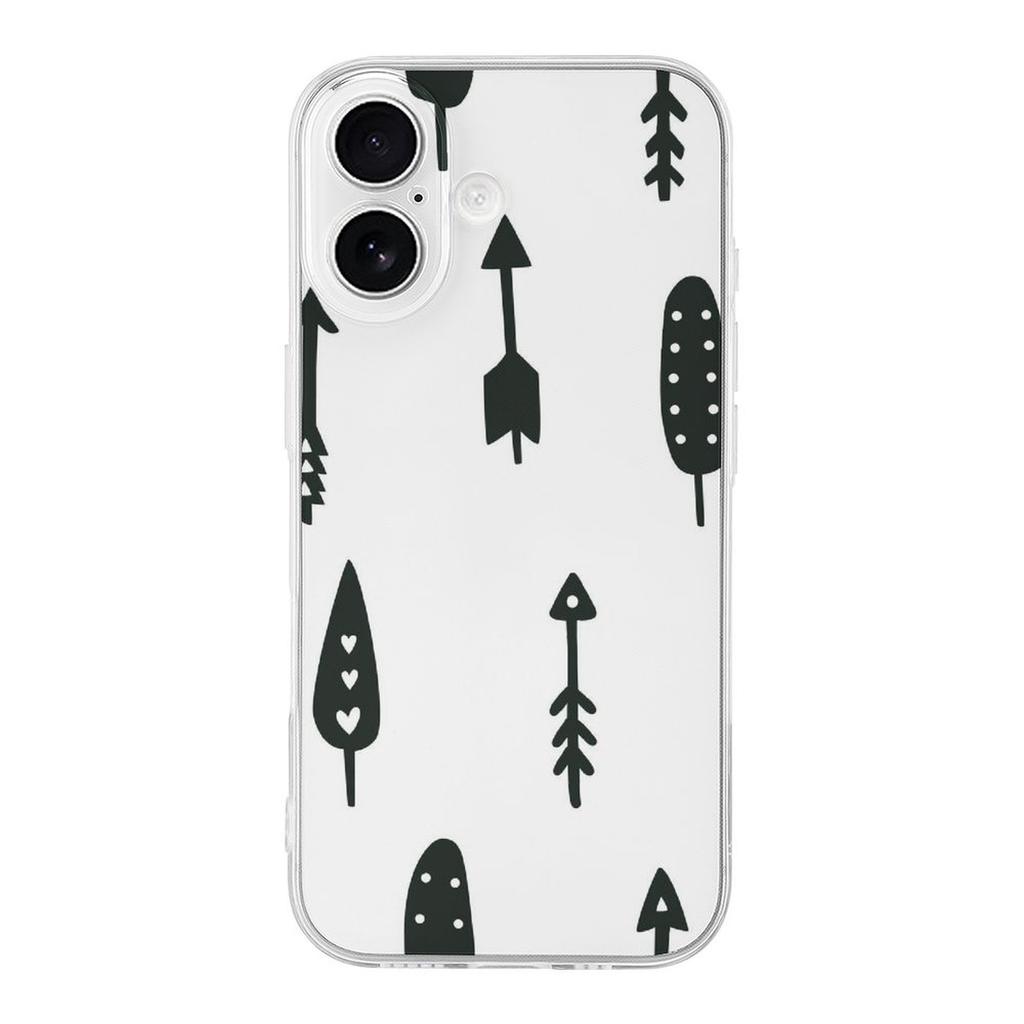 1 balení pro iPhone 17/17Air/17Pro/17ProMax TPU pouzdro na telefon s měkkým TPU tlumením, dotykem proti otiskům prstů, designem Slim Fit, ochranným nárazníkem fotoaparátu