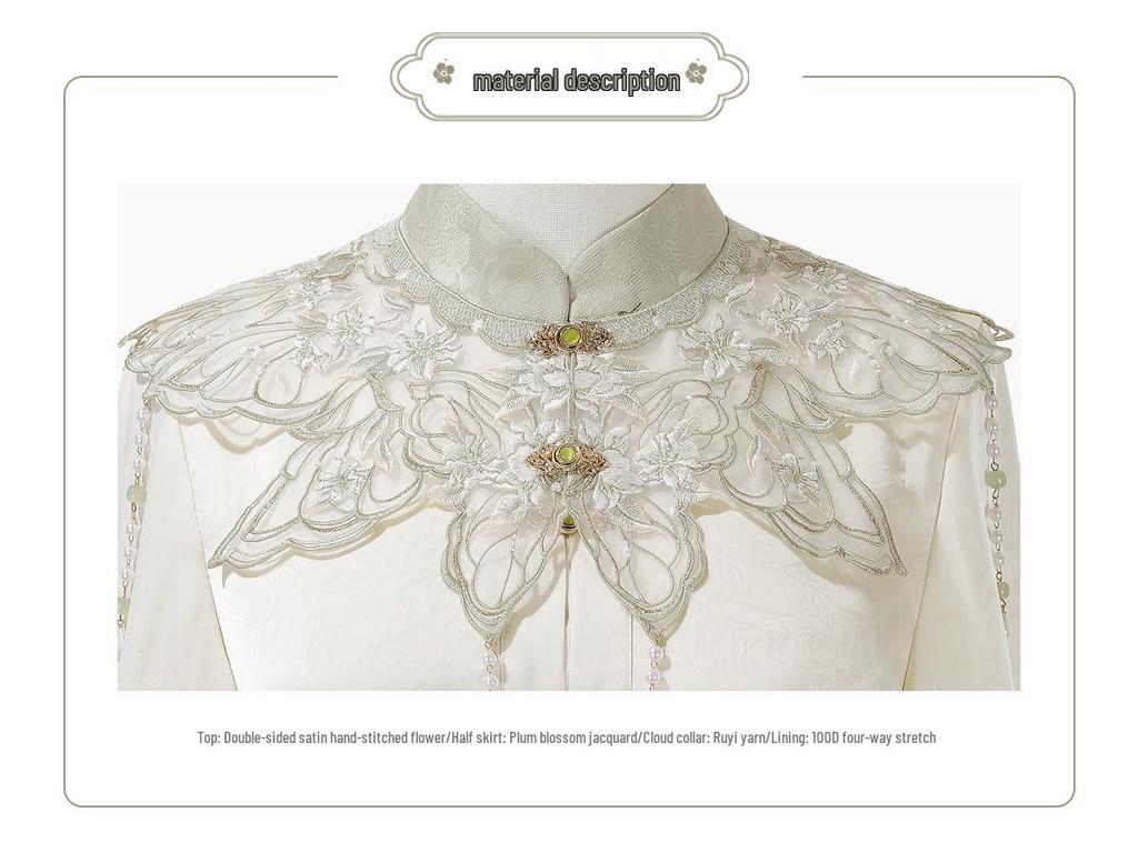 Original Jasmine Hanfu - Women's Chinese-Style Dress Set